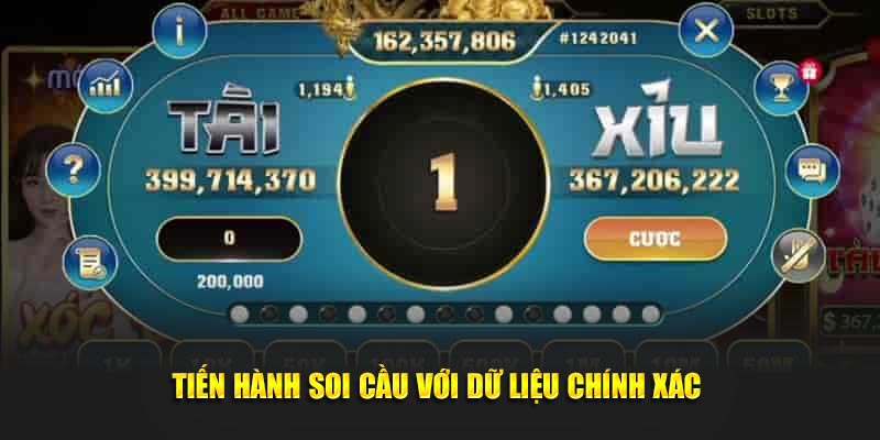 Tiến hành soi cầu game tài xỉu với dữ liệu chính xác 